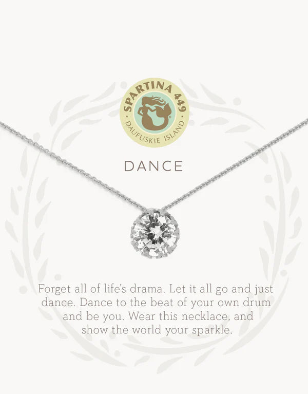 Sea La Vie Dance Necklace — Silver