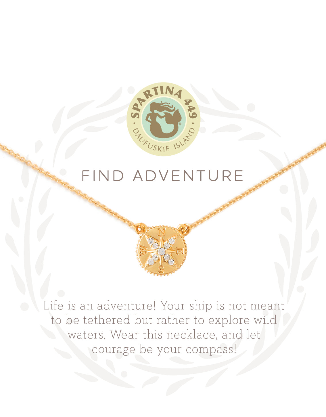 Sea La Vie Adventure Necklace — Gold