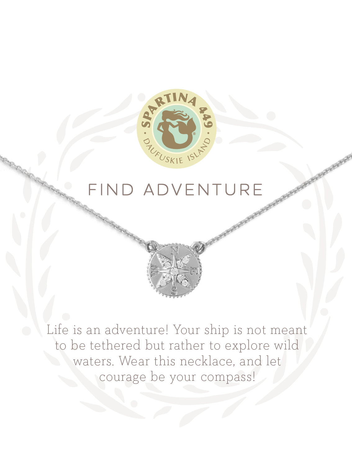 Sea La Vie Adventure Necklace — Silver