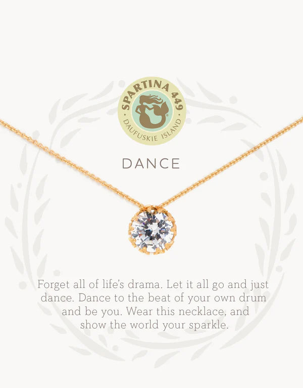 Sea La Vie Dance Necklace — Gold
