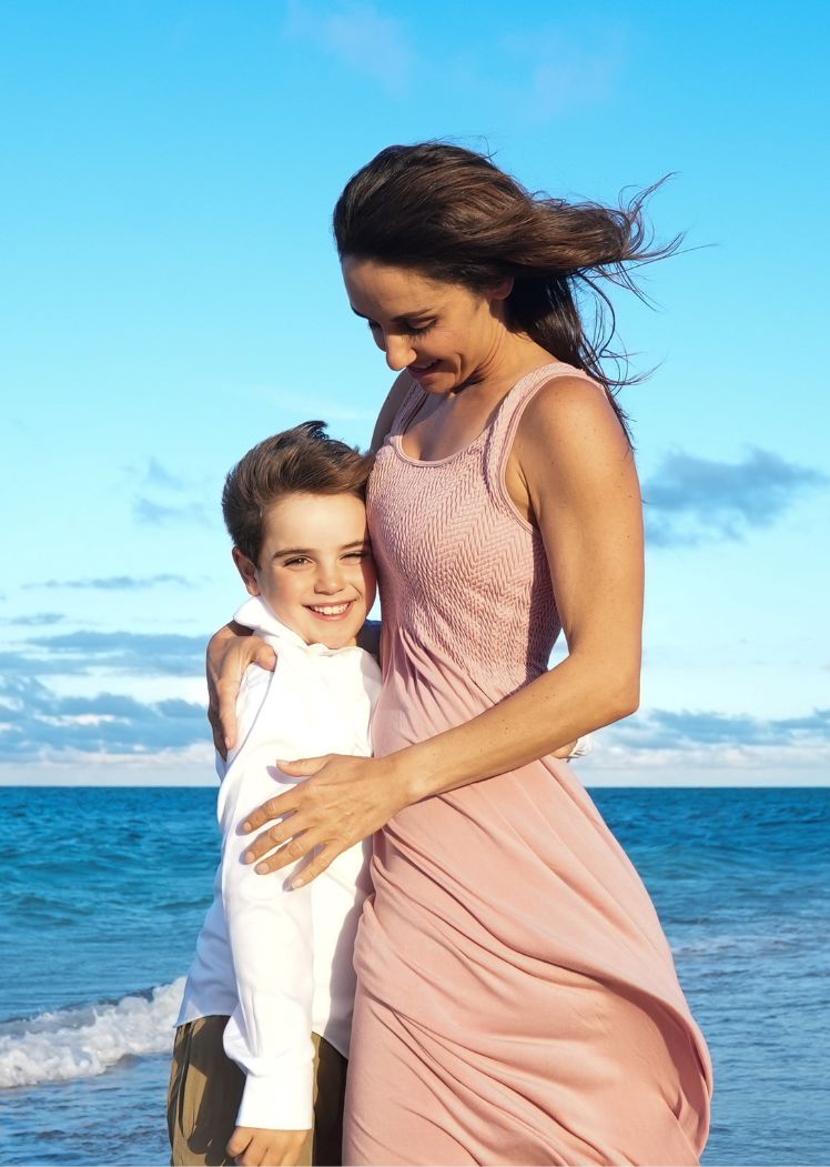 Maxi Dress — Dusty Rose / One Size 0-16