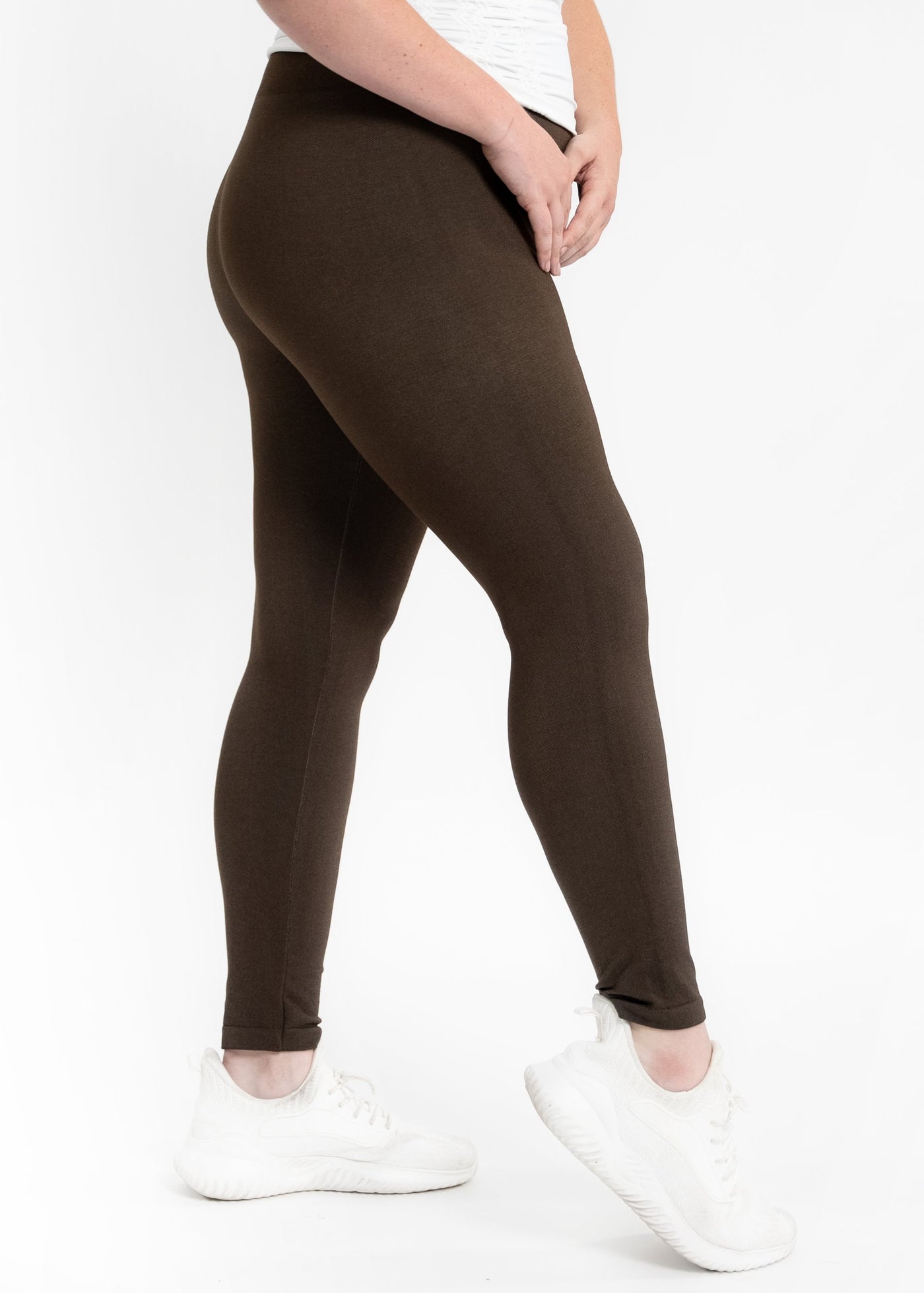 High-Waist Crossover Leggings