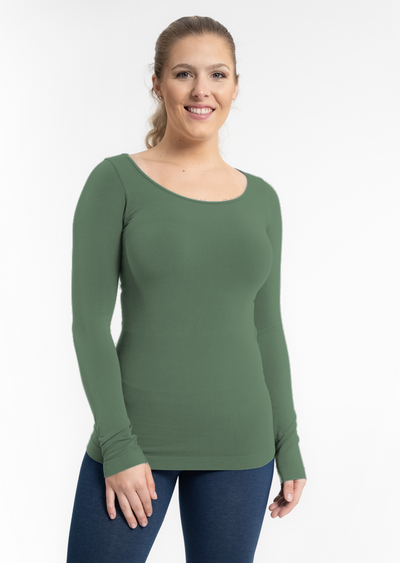 Long Sleeve Reversible Top