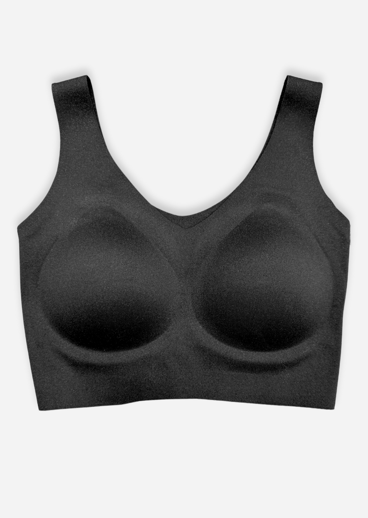Seamless Cloud Bra — Black / Small (30-34 A-B)