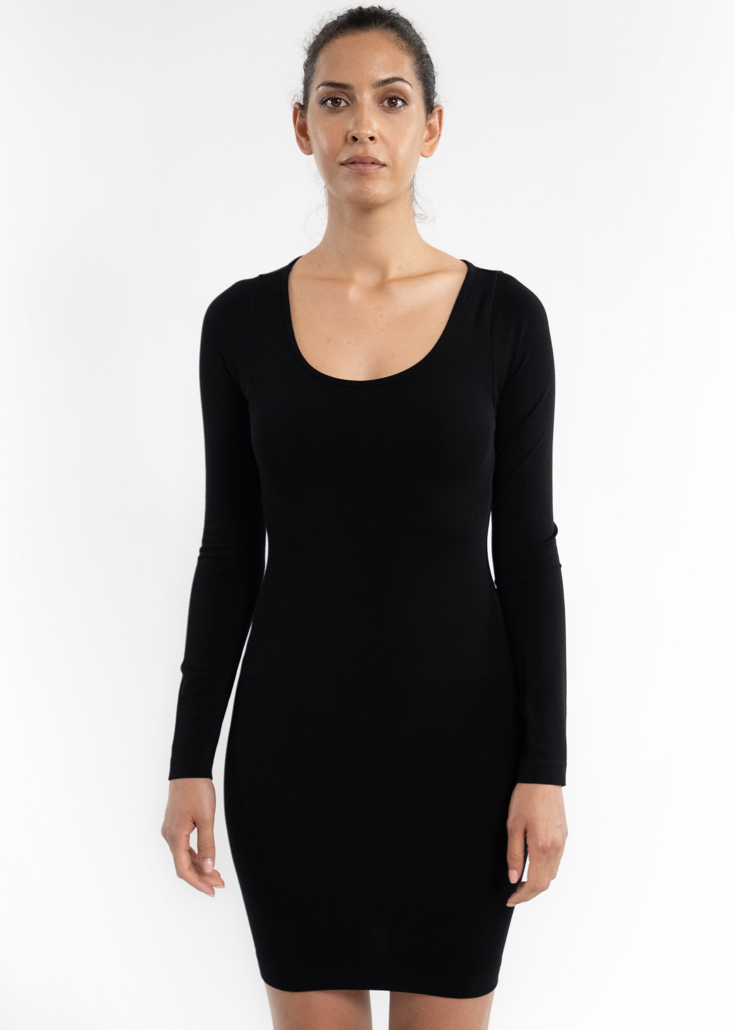 Reversible Long Sleeve Tunic/Dress — Black / Regular 0-12