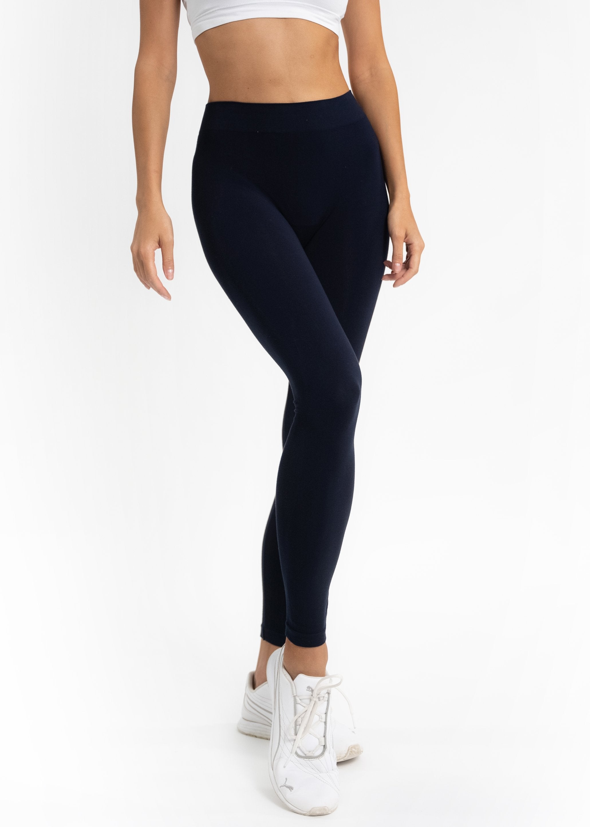 Traditional Leggings — Navy