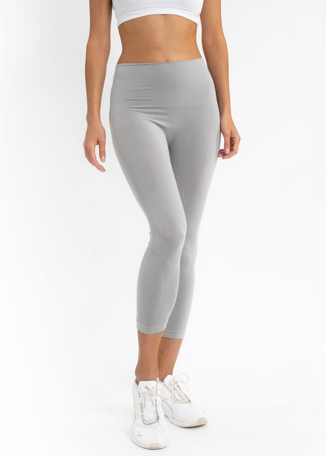 High-Waist Cropped Leggings – MY ELIETIAN