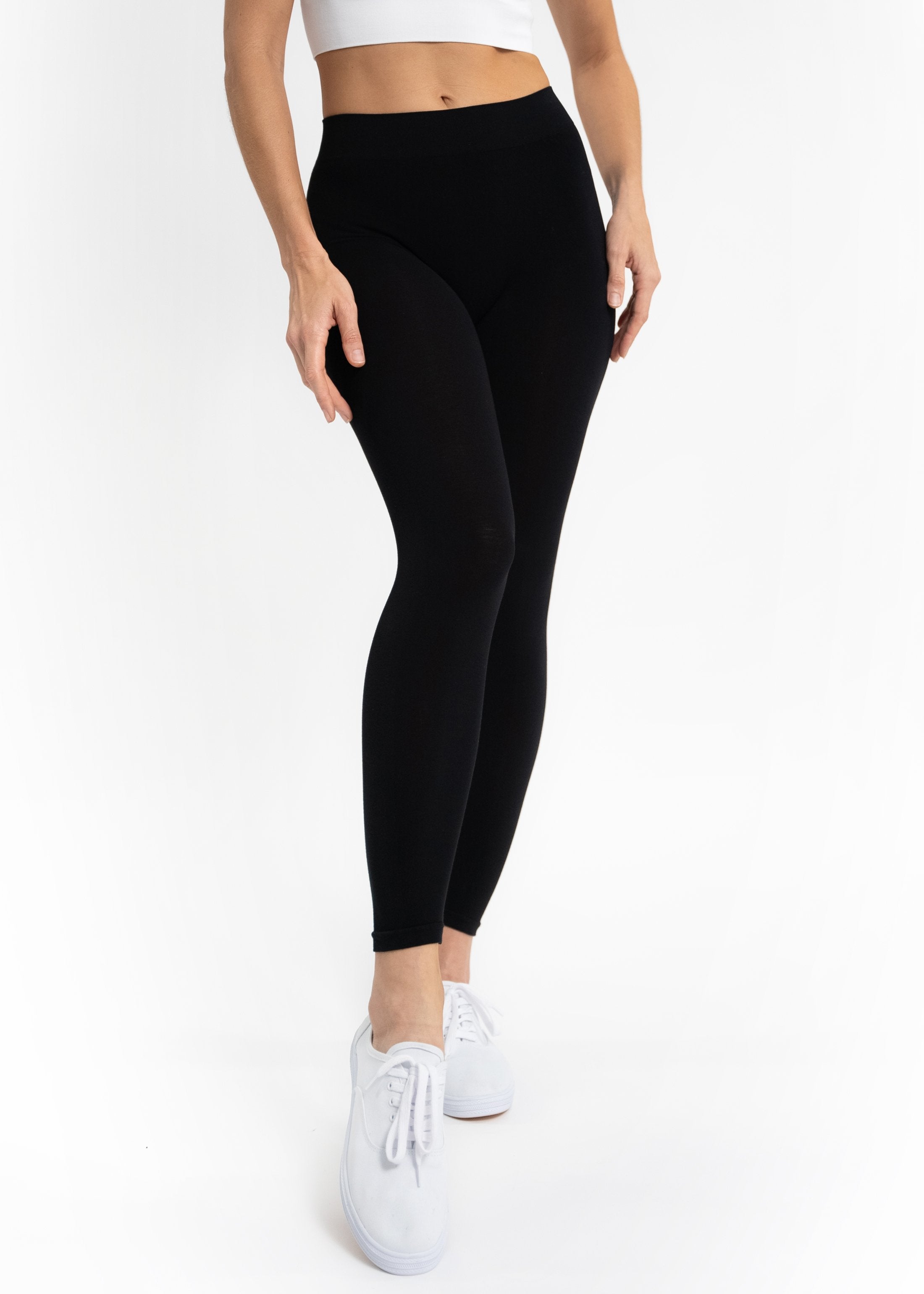Traditional Leggings — Black