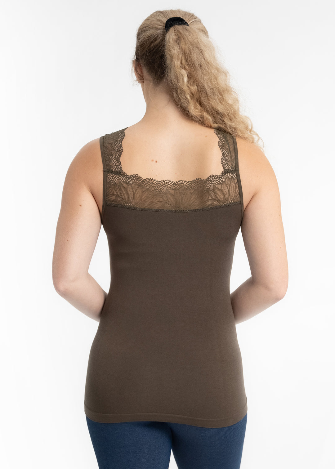 IRENE Lace Knit Tanktops グレー リステア アイレ アイレネ - IRENE | Lace Knit Tanktops-Ivory-36の通販