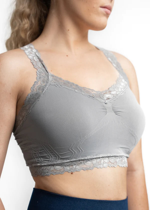 Taupe Grey Halter Lace Bralette – Karie Lyn's Boutique LLC